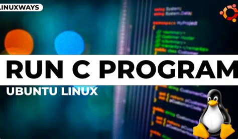How run c program in ubuntu