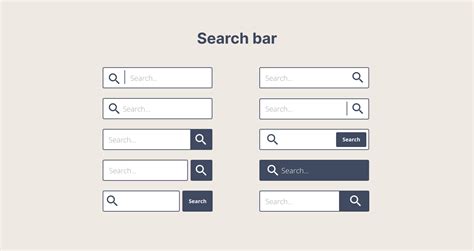 How search bar works in website