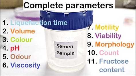 How semens analysis test is done