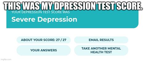 How severe is my depression quiz