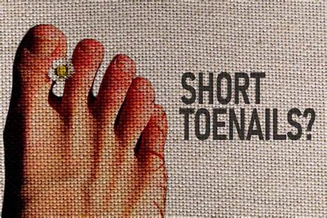 How short should your toenails be