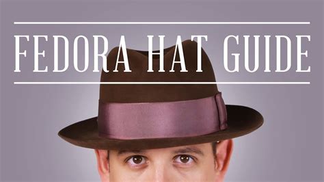 How should a fedora hat fit