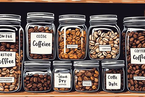 How should coffee beans be stored
