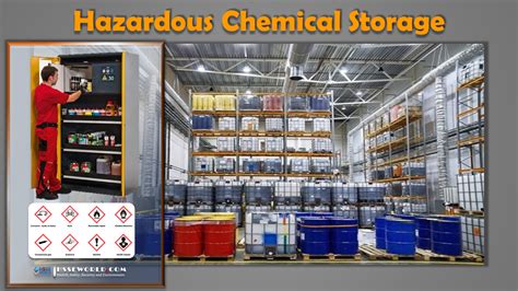 How should hazardous substances be stored