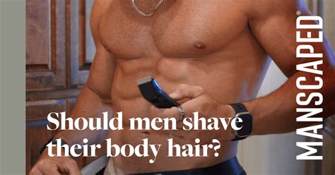How should men shave
