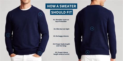 How should sweaters fit