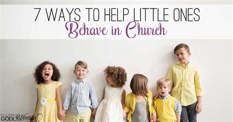 How should you behave in church