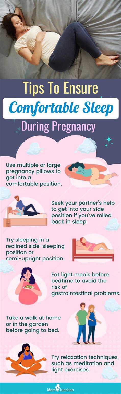 How should you sleep while pregnant
