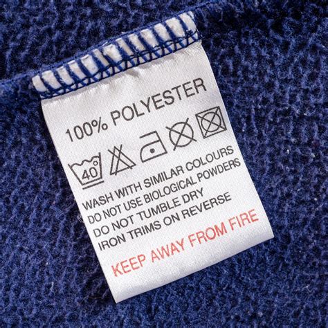 How should you wash polyester
