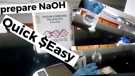 How sodium hydroxide is prepared