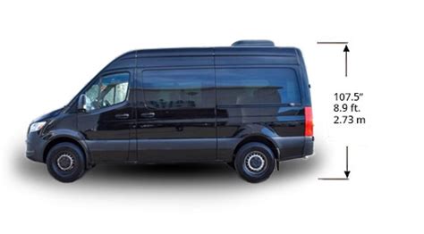How tall is a high roof sprinter