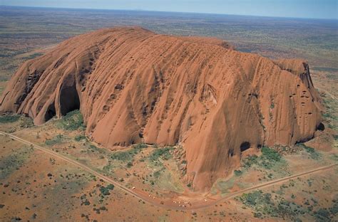 How tall is ayers rock