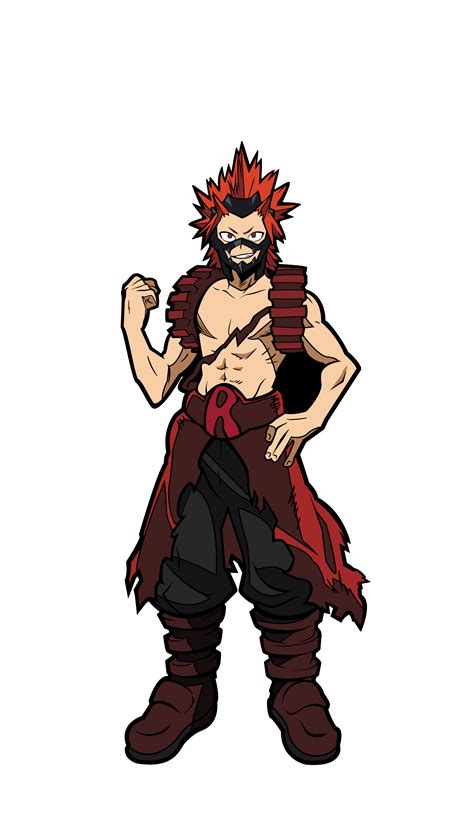 Eijiro Kirishima stands at a proud height of 182 cm or 6 feet exactly. This makes him one of the tallest characters in the series, only falling behind Shoto Todoroki who stands at 186 cm. Even though he is not as tall as some of his peers, Eijiro Kirishima's height does not take away from his intimidating presence and strong sense of justice.. 
