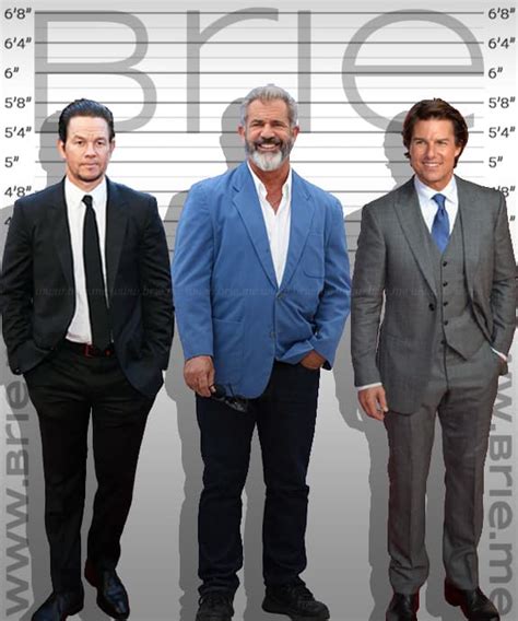 How tall is mel gibson