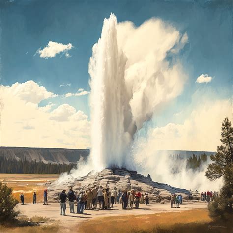 How tall is old faithful