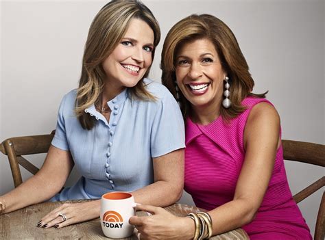 How tall is savannah guthrie and hoda kotb. Journalist and lawyer Savannah Guthrie replaced Ann Curry as co-anchor of the popular morning show 'Today' in 2012. ... Hoda Kotb. George Stephanopoulos. Katie Couric. Walter Cronkite. 