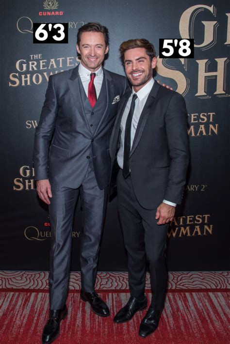 How tall is zac efron in cm