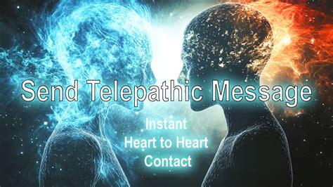 How telepathy works in love