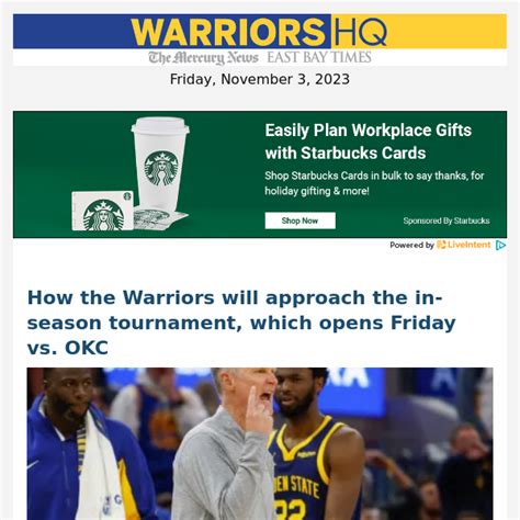 How the Warriors will approach the in-season tournament, which opens Friday vs. OKC