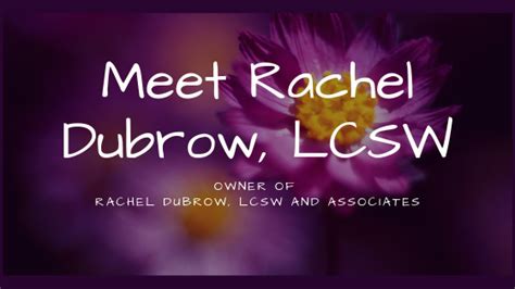 How to: Graduate from Therapy - Rachel Dubrow LCSW