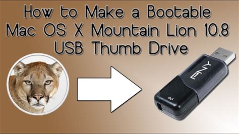 How to: Make a Mac OS X Lion Bootable Thumb/USB/Flash Drive.