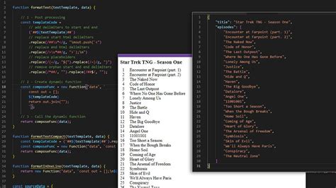 How to “bake” a Javascript HTML Template Engine in Three Lines of Code