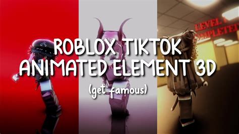 How to ANIMATE 3D roblox edits like FAMOUS TIKTOKERS