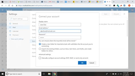 How to Access Windows Live Hotmail With Outlook