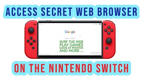 How to Access the Hidden Nintendo Switch Browser