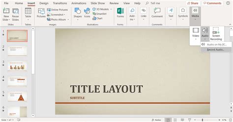 How to Add Audio to PowerPoint
