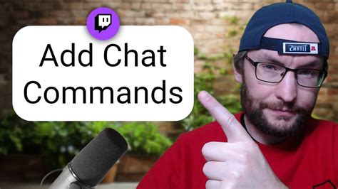 How to Add Chat Commands for Twitch and YouTube. 