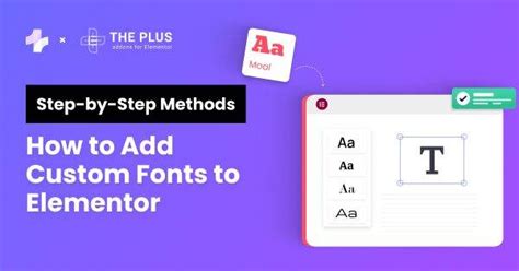 How to Add Custom Fonts in Elementor Pro