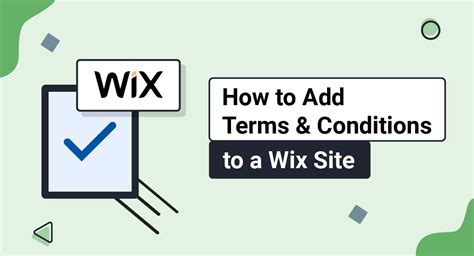 How to Add Disclaimer to a Wix Site - TermsFeed