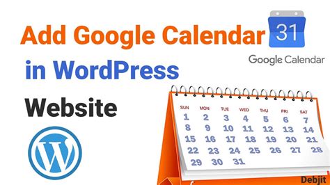 How to Add Google Calendar in WordPress AZ TECH