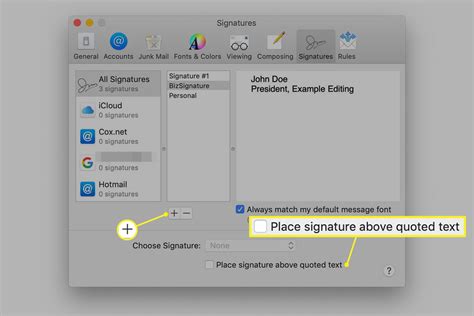 How to Add Links to Signatures in Mac OS X Mail or macOS Mail