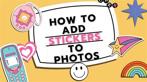 How to Add Stickers to Photos