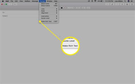 How to Add Strikethrough Text in macOS Mail
