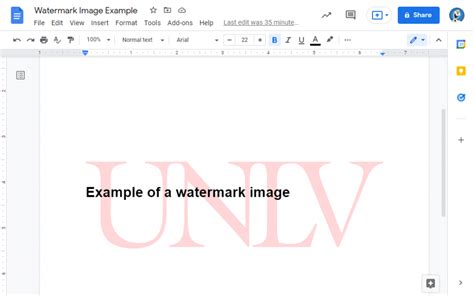 How to Add Watermarks to Google Docs