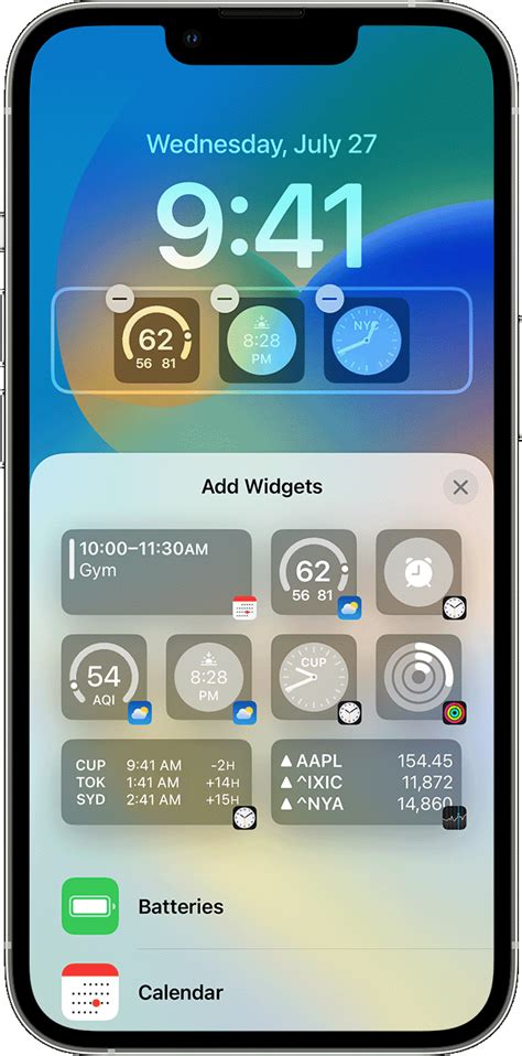 How to Add Widgets on iPhone