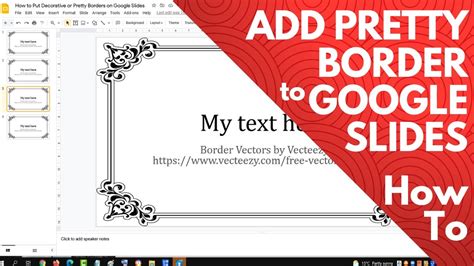 How to Add a Border in Google Slides