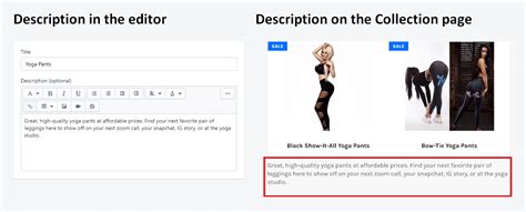 How to Add a Description to Your Shopify Collection Pages Joe Youngblood