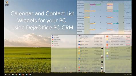How to Add a Google Calendar Widget in Windows