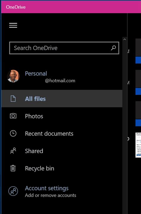 How to Add a OneDrive Business Account to windows 10