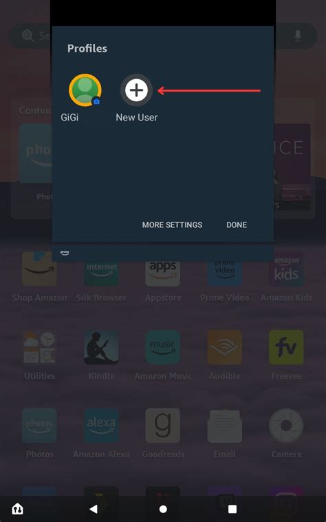 How to Add a Profile to an Amazon Fire Tablet