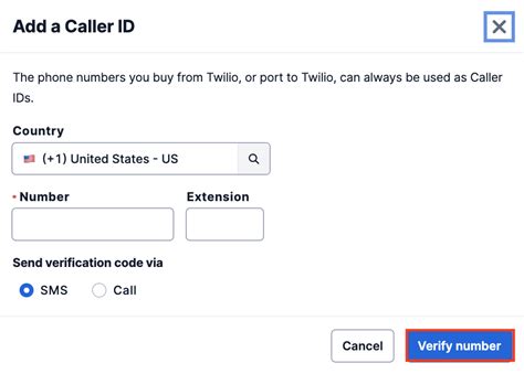 How to Add and Remove a Verified Phone Number or Caller ID with Twilio