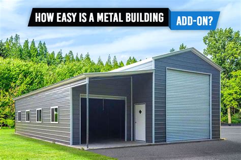 How to Add on to a Metal Building Metal Building AddOns