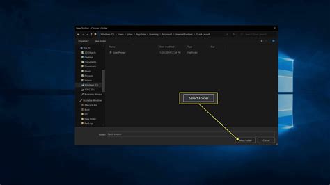 How to Add the Quick Launch Toolbar in Windows 10