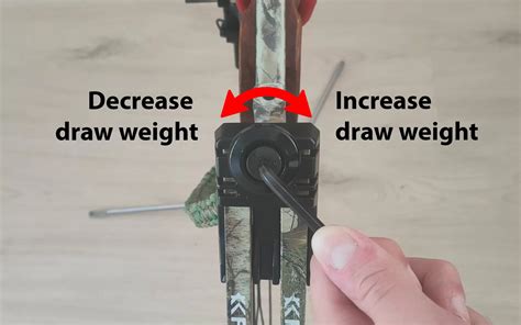 How to Adjust Draw Weight on Compound Bow