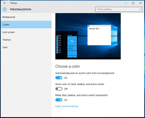 How to Adjust Windows 10 Taskbar Transparency