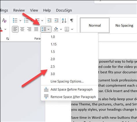 How to Adjust the Space between Words in Microsoft Word